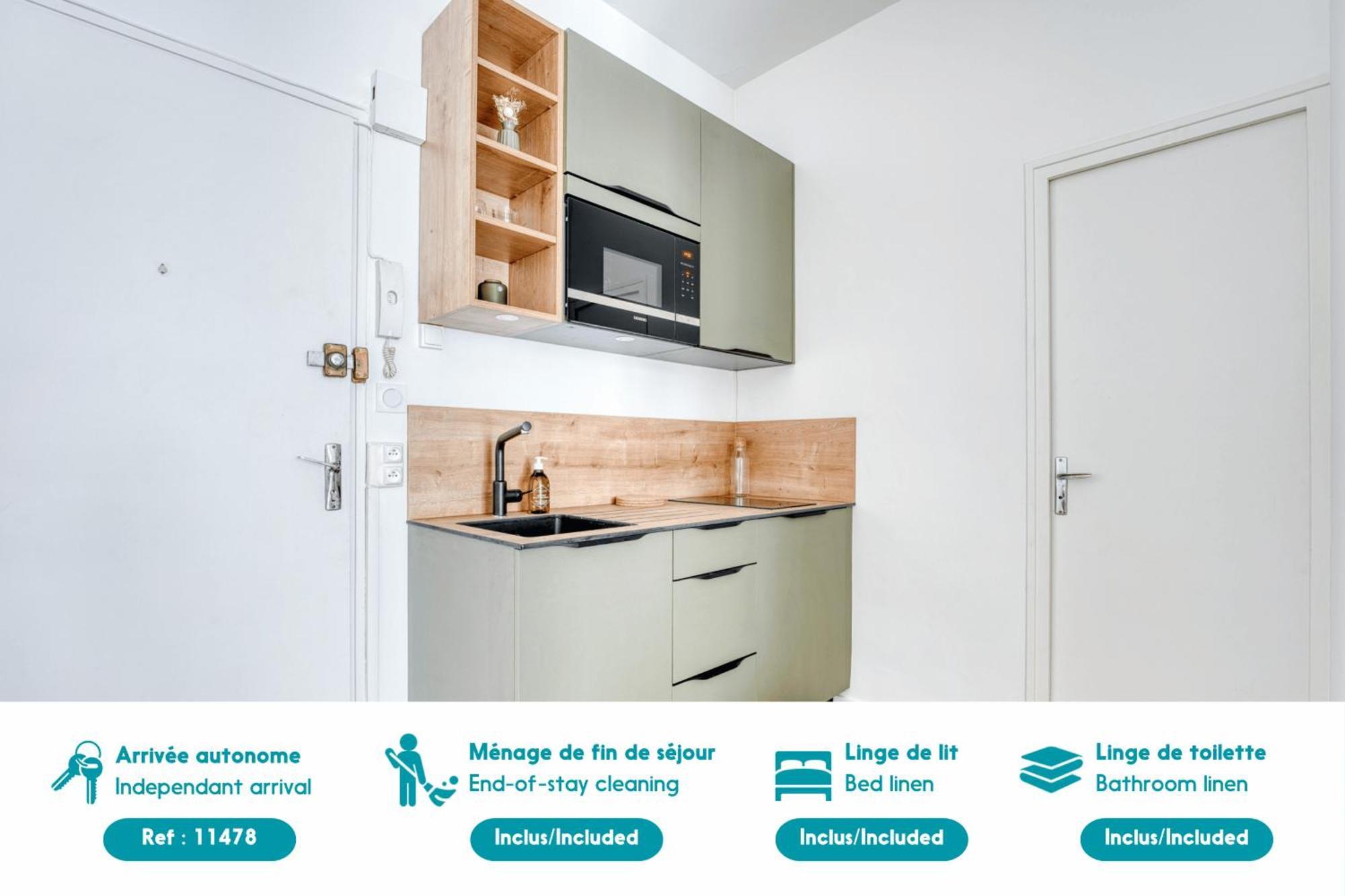 Ferienwohnung Douce Ambiance Au Coeur De Nantes Avec Hoomy Exterior foto